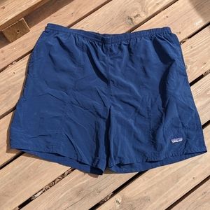 Patagonia Men's Baggies Navy Blue Swim River Shorts - 7" - Size XL